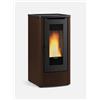 Nordica-Extraflame NORDICA EXTRAFLAME STUFA PELLET CANALIZZATA 10 KW DAHIANA PLUS 5.0 BRONZO
