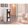 Nordica-Extraflame NORDICA EXTRAFLAME TERMOSTUFA PELLET VENTILATA 18.1KW ISIDE IDRO H15 BIANCO