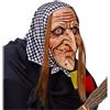 Acctim Maschera da Befana, strega Con Capelli e Foulard per Epifania, Misura Adulto