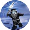 Partylandia Lego Ninjago Cialda Ostia Decorazioni Torta Cerimonie Compleanno Bambini Film