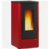 Extraflame STUFA PELLET NORDICA VENTILATA EXTRAFLAME 10 KW DAHIANA VFS BORDEAUX