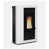 Nordica-Extraflame NORDICA EXTRAFLAME STUFA PELLET CANALIZZATA SLIM 9KW ANNABELLA PLUS 5.0 BIANCO
