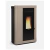 Nordica-Extraflame NORDICA EXTRAFLAME STUFA PELLET CANALIZZATA SLIM 9KW ANNABELLA PLUS 5.0 TORTORA