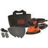 BLACK+DECKER Levigatrice Mouse Delta 120 W Black Decker KA2000-QS Piccola Mutliuso Leggera