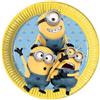 Acctim Piatti in Cartoncino Minions 23 Cm Coordinati Tavola Feste Compleanno Bambino -
