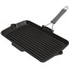 Staub, Bistecchiera Rettangolare in ghisa 34x21cm, Ghisa
