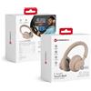 06668BA Forcell Cuffie Bluetooth 5.3 F-audio Beat Crema Per Apple Iphone 12 Mini Pro Max