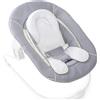 Hauck Alpha Bouncer 2in1 - Sdraietta Neonato 0 - 9 Mesi Stretch Grey