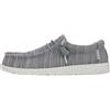 Hey Dude Mocassini Uomo Wally Stretch Sox, Easy-on - 030 (Grey)