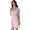Lovable SOTTOVESTE CAMICIA DA NOTTE IN VISCOSA A COSTINE INSERTI IN PIZZO LOVABLE