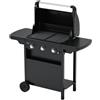 CAMPINGAZ Barbecue a Gas 3 Fuochi Campingaz Compact 3 L Griglia in Acciaio con Ruote