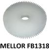 Ingranaggio in Nylon 1,5 rpm per Motoriduttore Stufa a Pellet Mellor FB1318