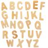 Baker Ross AX324 Lettere Maiuscole In Legno - Confezione Da 130, Semplici Lettere Dell'Alfabeto Scrabble Per La Creazione Di Cartoline, Albumi, Ideale Per Le Scuole E Le Attività Artigianali