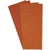 Rayher 8953000 carta abrasiva, grana 40 e Set di 60, 115 x 280 mm, SB-sacchetto 4 pezzi, Shabby Chic