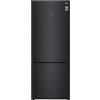 LG GBB569MCAMN Frigorifero combinato 70cm, Classe E, 462L, Wi-Fi, No frost, Nero