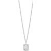 Bliss Collana Bliss Caresse Punto Luce 20104803 Necklace Oro Bianco Diamanti 0,19 ct
