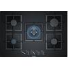 Siemens Piano Cottura 5 Fuochi Incasso a Gas 60 cm Vetro Nero - EP7A6QB20