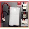 Saft Batteria allarme per DUEVI BAT7V2SENS pila Saft 2-LS14500 x sensori e tastiera