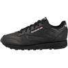 Non applicabile (TG. 36 EU) Reebok Classic Leather, Scarpe da ginnastica Donna, CBLACK/CBLACK/PU