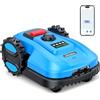Osoeri Robot Rasaerba per Giardini Fino a 800 mq, Robot Tagliaerba Motore 50 w
