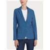 Ragno Blazer Ragno donna due bottoni in Light Denim DN18G9 Delave'