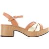 Wonders donna sandali con tacco D-8851-P ISEO S CUOIO ORO P25