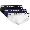 ZEUS Tris Slip Uomo COTTON fiber, Fitness/training/intimo Zeus