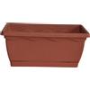 Duplast Balconiera Duplast Vulcano con riserva idrica rettangolare resistente 40x20x18cm