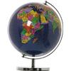 DRW Mappamondo blu con base cromata (20)