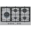 Bosch Piano cottura gas 5 zone SERIE 6 PCS7A5I90 FlameSelect Inox (75cm)