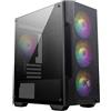 Msi Mag Forge M100A Mini-Tower Pc Gaming Micro-ATX Airflow Ottimizzato 4xARGB