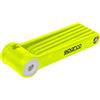 Sparco Lucchetto Giallo Pieghevole per Bicicletta in acciacio Zinco Ottone ABS con Combinazione