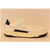 U-POWER U1003 BC SPARROW sneakers uomo in pelle bianca e nera