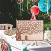Libro degli ospiti del matrimonio Sign Guestbook per la cerimonia dei fulcro