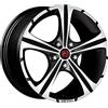 Momo Black Knight Black Matt 7.5 x 17 ET35 4 X 108 cerchi in lega
