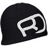 ORTOVOX Rock'N'Wool Beanie M Cappello, Uomo, Black Raven