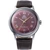 ORIENT Bambino V2 Romani RA-AC0026R Bordeaux Orologio Uomo Automatico Cinturino