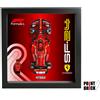 Cornice Display 27cm per LEGO 77242 Speed Champions F1 Ferrari SF-24