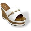 Alviero Martini 1A Classe Alviero Martini Prima classe Donna Scarpe Z1122662A Zeppa sandali biacno