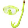 Intex Set Maschera e Boccaglio da Snorkeling sub mare bambini Intex 8 anni latex free