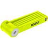 SPARCO Lucchetto pieghevole per bicicletta giallo con combinazione Sparco