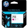 HP 711 Magenta 29-ml CZ131A, Cartuccia Originale con Inchiostro HP Ink, compatibile con Stampanti Plotter HP DesignJet T120, T125, T130, T520, T525, T530 e Testina di Stampa DesignJet HP 711