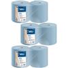 Lucart Velo 8 rotoli LUCART VELO Pure Pulp Sblue Bobina multiuso asciugatutto a spirale
