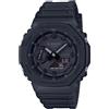 Casio Orologio CASIO G-SHOCK GA-2100-1A1ER Uomo tutto Nero crono digitale analogico