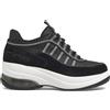 Fornarina UP Sneakers Nere Platform Scarpe Anni '90 Iconiche