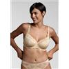 LEPEL REGGISENO DONNA BALCONCINO CON FERRETTO PIZZO art 255 col BIANCO NERO FARD