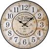 Lowell Orologio da parete (33,5cm) JUSTAMINUTE Ocra antico 21439