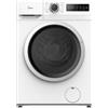 MIDEA Lavatrice Slim 8Kg A-10% 54 cm 1400 giri Inverter Vapore MF110W80BA10/W-IT