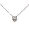 Damiani Collana Damiani Incanto 20041349 Oro Bianco Diamante Punto Luce 0,19 ct Donna