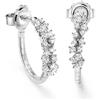 Damiani Orecchini Damiani Mimosa 20100057 Earrings Oro Bianco Diamanti 0,45 Ct Boccole
